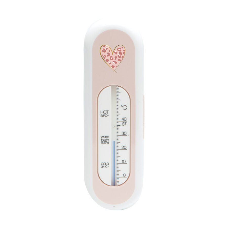 Bebejou Bathroom Thermometer Pink Heart 1pc 0+